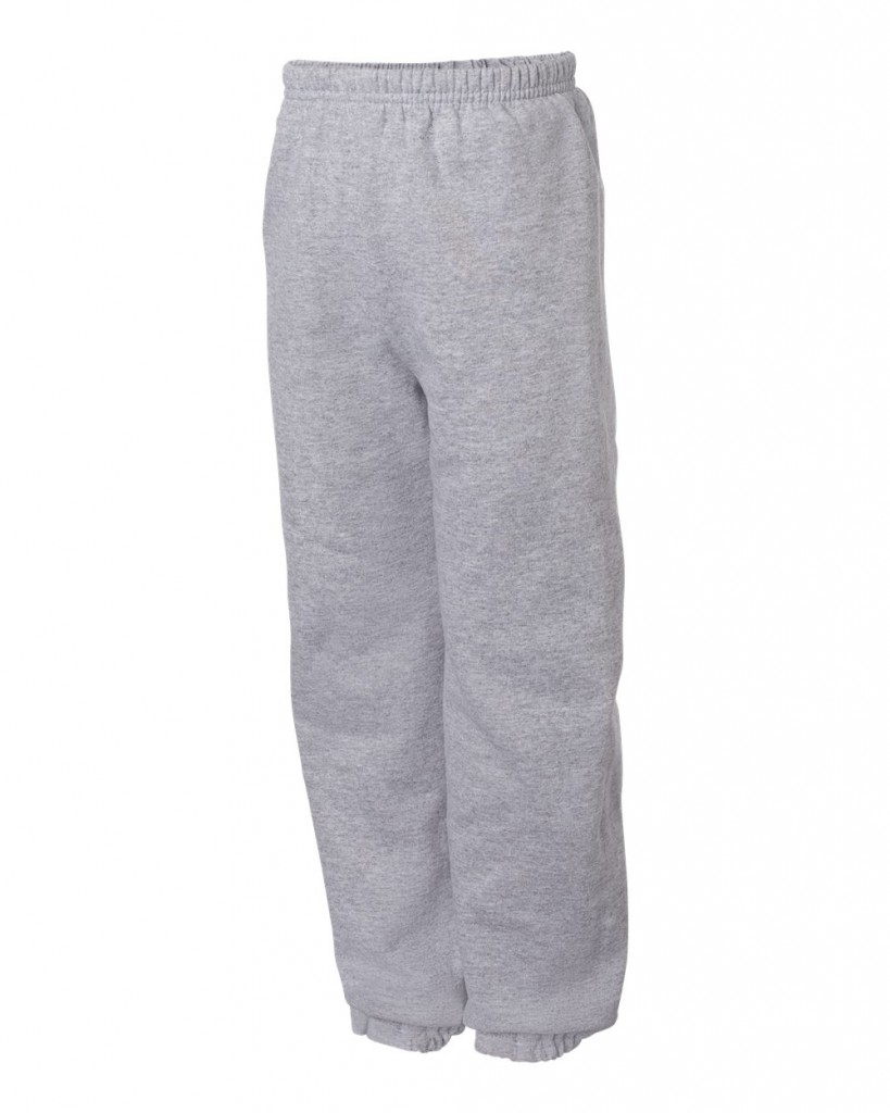 Gildan Youth Elastic Bottom Sweatpants-No Pockets All Colours #18200B ...
