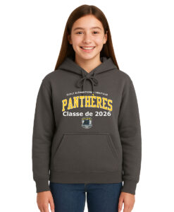 École Élémentaire L'héritage Panthères Classe De 2026 Gradhoodie Embroidered – #EELP-18500-2026