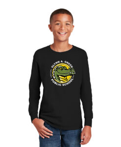 Alternative view of Glynn A. Green Youth ATC Brand 100% Cotton Long Sleeve T-Shirt Gators Logo Printed - #GLYNNAGREEN-ATC1015Y-P1