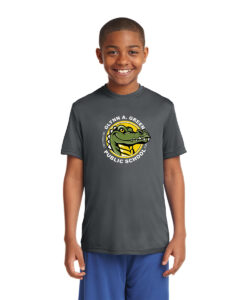 Alternative view of Glynn A. Green Youth ATC Brand 100% Polyester Dri-Fit T-Shirt Gators Logo Printed - #GLYNNAGREEN-Y350-P1