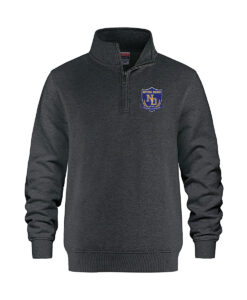 Alternative view of Notre Dame Staff Staff Adult Flux 1/4 Zip Sweatshirt Shield Logo on Left Chest Embroidered - #NDSTAFF-L00545-E1