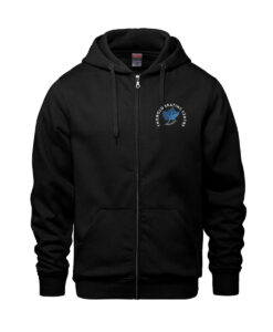 Thorold Skating Centre Adult Full-Zip Hooded Sweatshirt Logo on Left Chest Embroidered - #TSC-18600-E