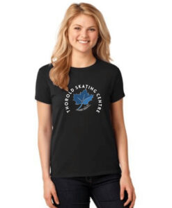 Thorold Skating Centre Ladies' 100% Cotton Short Sleeve T-Shirt Printed – #TSC-5000L-P