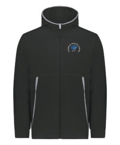 Thorold Skating Centre Adult Chill Fleece 2.0 Full Zip Hoodie Logo on Left Chest Embroidered - #TSC-6858-E