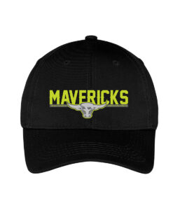 Alternative view of William Hamilton Merritt Mavericks Youth ATC Mid Profile Twill Cap Horizontal Bull-Head Logo Embroidered - #WHMM-Y130-E1