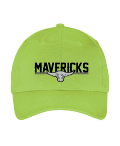 William Hamilton Merritt Mavericks Youth ATC Mid Profile Twill Cap Horizontal Bull-Head Logo Embroidered - #WHMM-Y130-E1