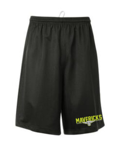 William Hamilton Merritt Mavericks Youth Mesh Shorts Horizontal Bull-Head Logo Printed - #WHMM-Y3525-P1