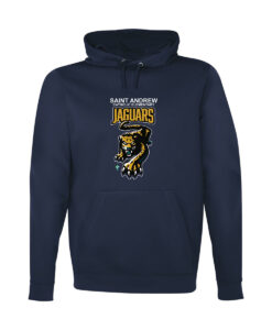 Saint Andrew Jaguars Men's 100% Polyester Hooded Sweatshirt Jaguars Logo Printed – #STANDREWSTAFF-F2005-P1