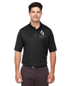 Quantum Gymnastics Adult Performance Polo Shirt Quantum Gymnastics Logo on Left Chest Embroidered - #QNGI-88181-E