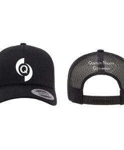 Alternative view of Quantum Gymnastics Yupoong Retro Trucker Cap Quantum Gymnastics Logo Embroidered - #QNGI-6606-E