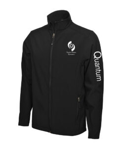 Quantum Gymnastics Men's Soft Shell Jacket Quantum Gymnastics Logo on Left Chest Embroidered – #QNGI-J7603-E