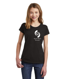 Quantum Gymnastics Youth 100% Cotton Short Sleeve T-shirt Quantum Gymnastics Logo on Left Chest Printed - #QNGI-5000B-P