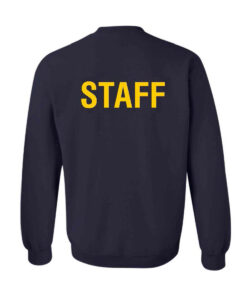 Alternative view of St. Peter Panthers Staff Adult Crew Neck Sweatshirt Full-Colour Logo Printed – #STPETERSTAFF-18000-P2