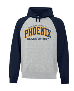 Alternative view of Princess Elizabeth Phoenix - Class of 2027 Gradhoodies